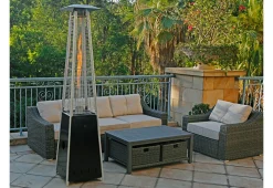 40,000 BTU Pyramid Floorstanding Patio Heater