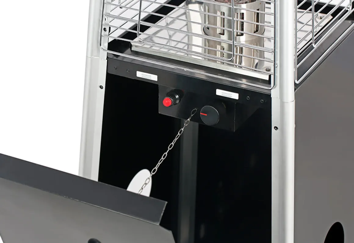 40,000 BTU Pyramid Floorstanding Patio Heater