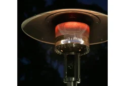 48,000 BTU Stainless Steel Floorstanding Patio Heater