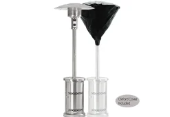 48,000 BTU Stainless Steel Floorstanding Patio Heater
