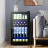 120 Can Beverage Refrigerator with Glass Door