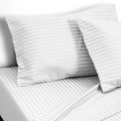 100% Cotton Solid Sheet Set by Sharper Image