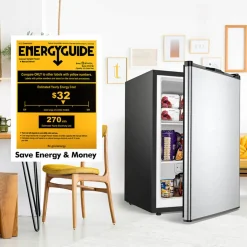3 Cu. Ft. Manual Defrost Upright Freezer