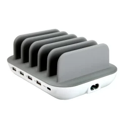 5 Device Charging Station with Cables