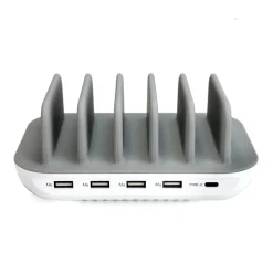 5 Device Charging Station with Cables
