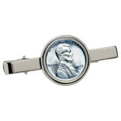 1943 Lincoln Steel Penny Tie Clip