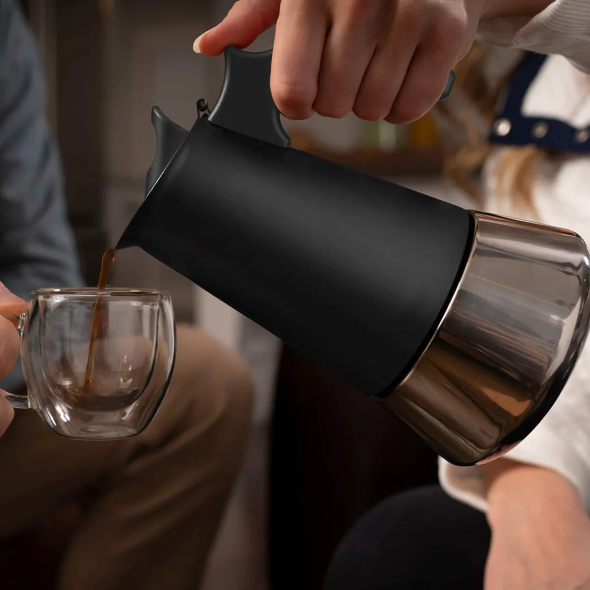 500 mL Stainless Steel Espresso Maker
