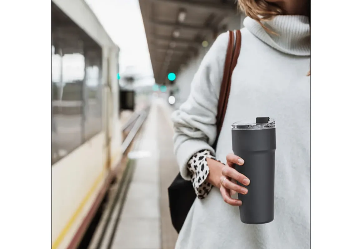 30 oz Dual Chamber Hot/Cold Insulated Tumbler