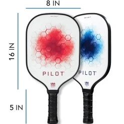 2 Player Paddle and Pickle Ball Set