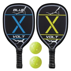 2 Player Wooden Pickleball Paddle Set