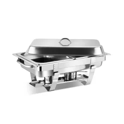 9 Qt Stainless Steel Chafing Dish (Set of 2)