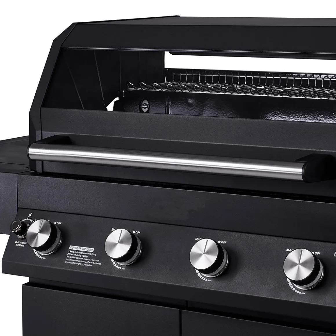 510 sq. in. Smart Grill with Clearview Lid