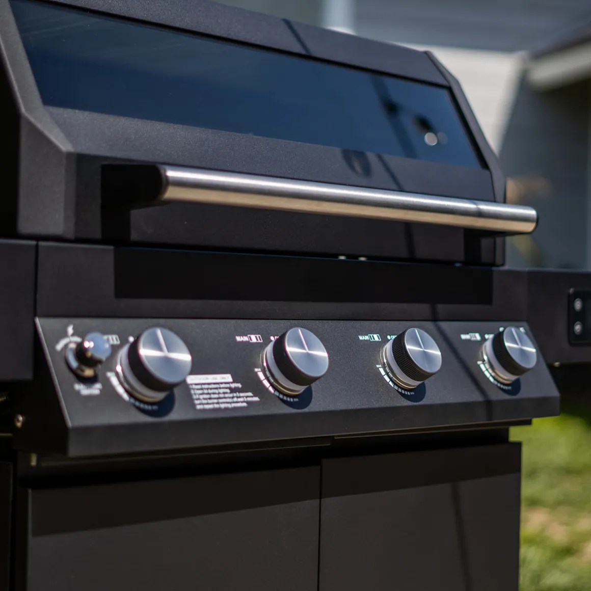 510 sq. in. Smart Grill with Clearview Lid