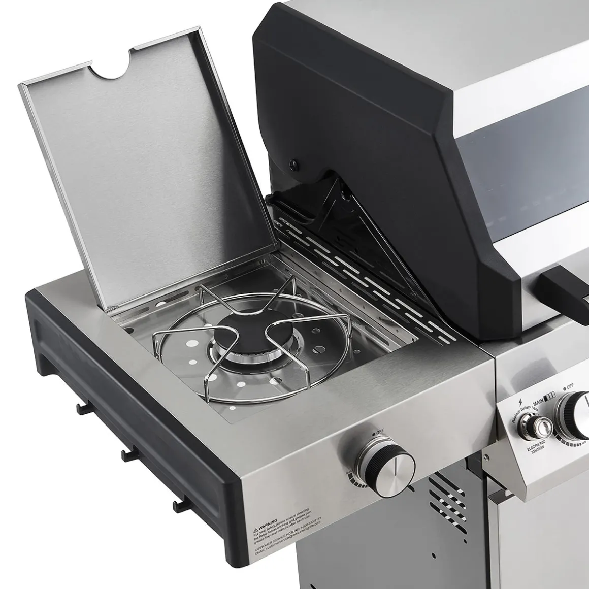 450 sq. in. Smart Grill with Clearview Lid