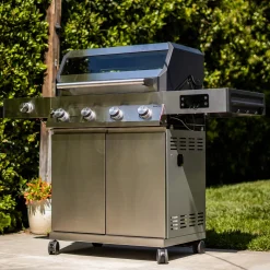 450 sq. in. Smart Grill with Clearview Lid