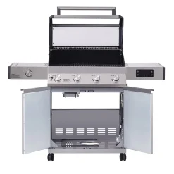 450 sq. in. Smart Grill with Clearview Lid