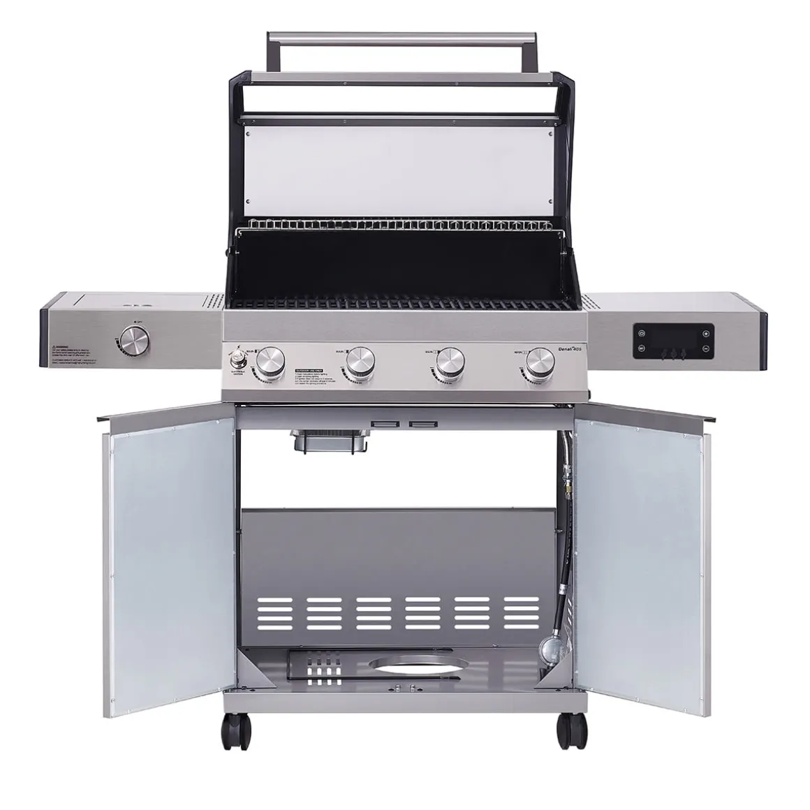450 sq. in. Smart Grill with Clearview Lid