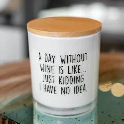 A Day Without Wine Soy Candle