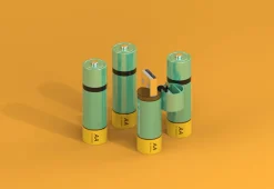 AA USB Rechargeable Batteries (Set of 4)