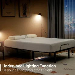 Adjustable Bed Base Frame with Head and Foot Incline
