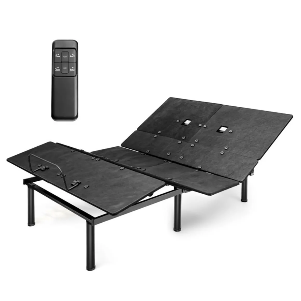 Adjustable Bed Base Frame with Head and Foot Incline
