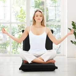 Adjustable 6-Position Folding Floor Chair