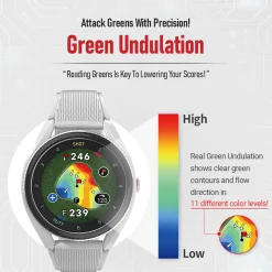 Advanced GPS Golf Watch with Swing and Putt Tracking