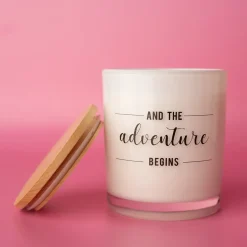 Adventure Begins Soy Candle