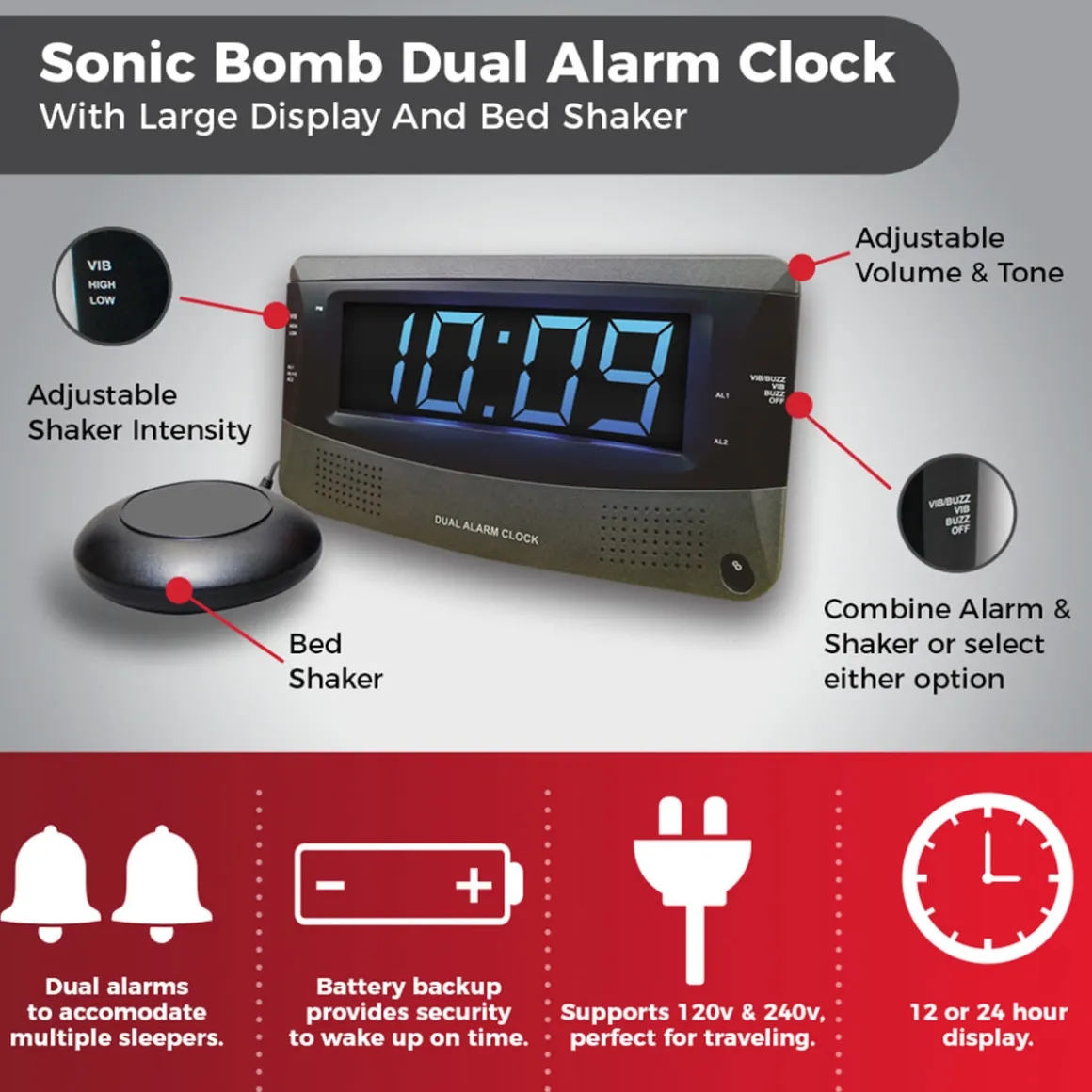 Alarm Clock for Heavy Sleepers