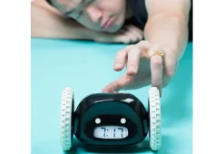 Alarm Clock on Wheels