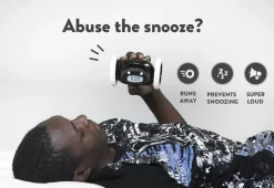 Alarm Clock on Wheels