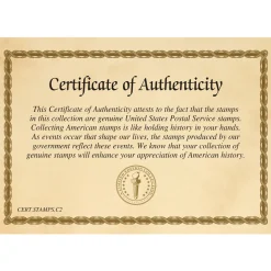 America Takes Flight Stamp Collection Frame