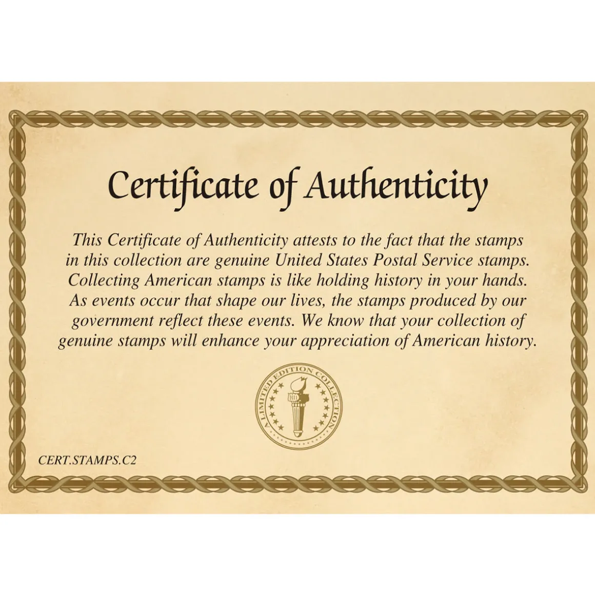 America Takes Flight Stamp Collection Frame