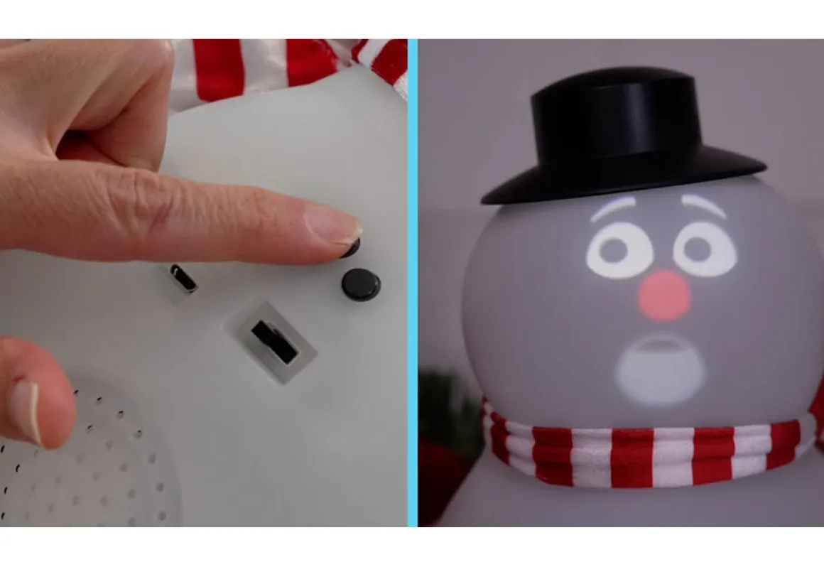 Animated Talking FrostByte Snowman