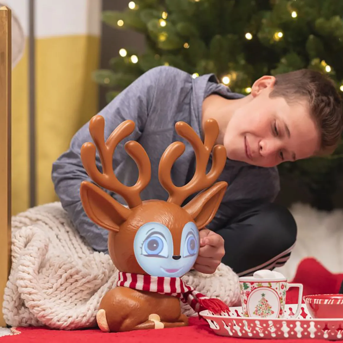 Animated Talking Reindeer