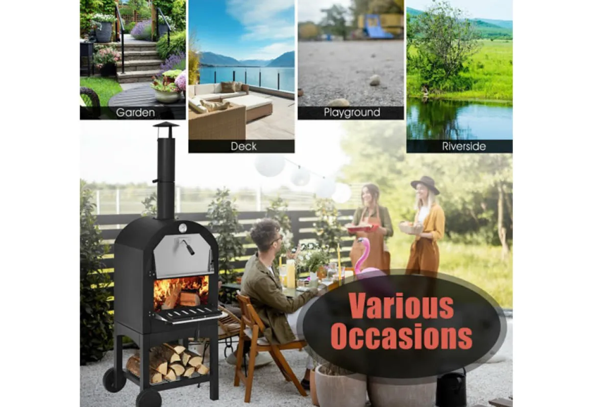 Backyard Pizza Oven