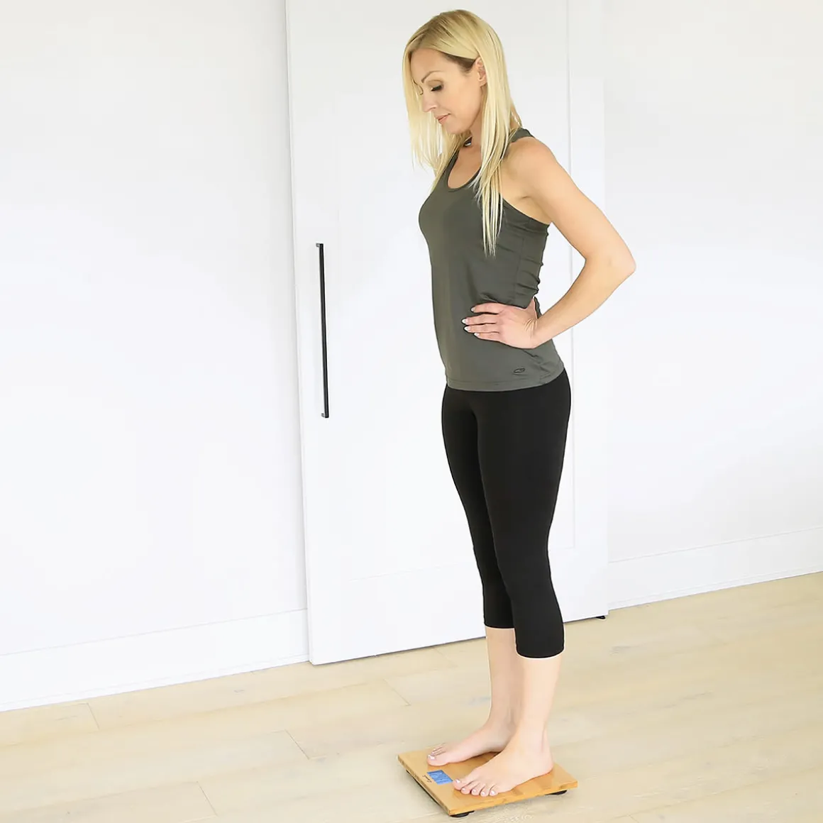 Bamboo Bathroom Scale