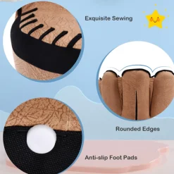 Baseball Glove Shaped Kids Upholstered Sofa