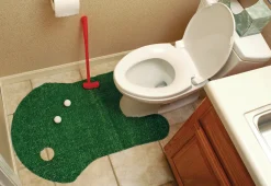 Bathroom Mini Golf Game