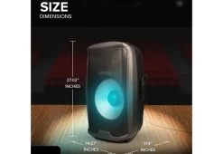 Beat-Synced LED Loudspeaker With Stand