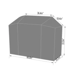 Black Grill Cover for 640 sq. in. Smart Grill