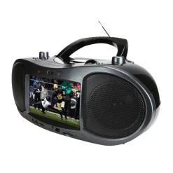 Bluetooth CD/DVD Boombox Radio