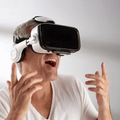 Bluetooth VR Headset with Earphones by Sharper Image