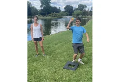 Bounce Shot Yard Game