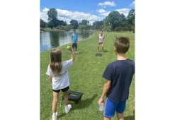 Bounce Shot Yard Game