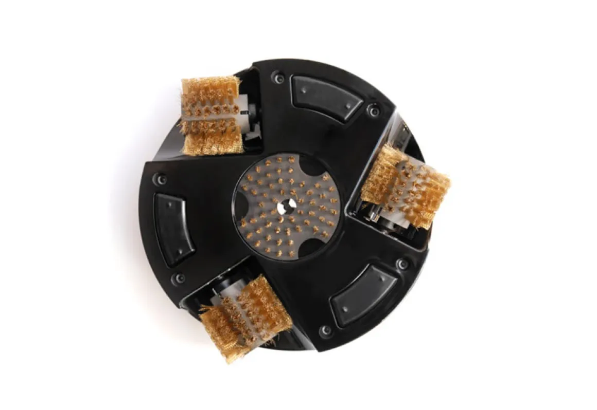 Brass Set of 3 Replacement Brushes for Automatic BBQ Grill Cleaning Robot