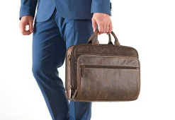 Buffalo Leather Briefcase