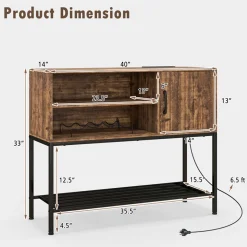 Buffet Sideboard Coffee Bar