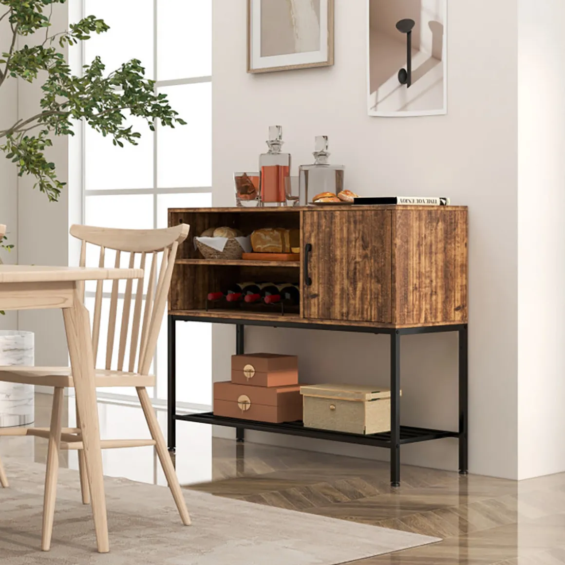 Buffet Sideboard Coffee Bar