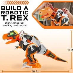 Building and Coding STEM Dinosaur Robot